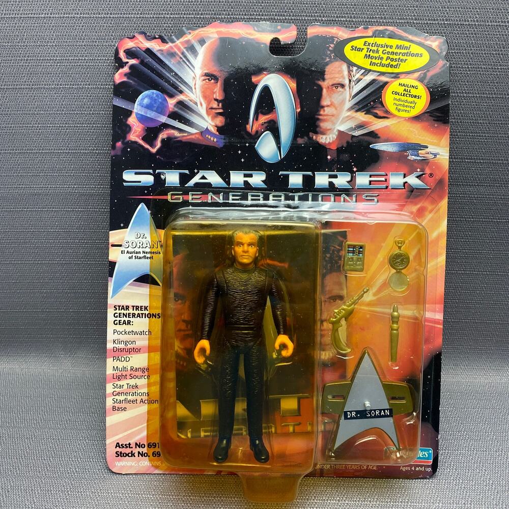 Playmates 1994 Star Trek The Next Generation Dr. Soran Action Figure